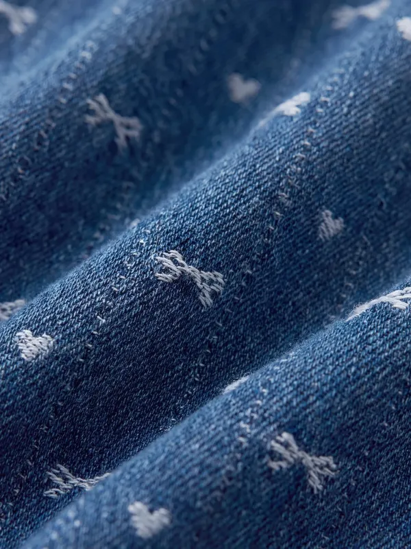Fiyonklu Denim Elif Denim Ceket